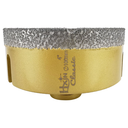 Classic HXIN Vacuum Brazed Diamond Core Drill Bits with 5/8''-11 thread for Porcelain Tile Marble Stone Masonry