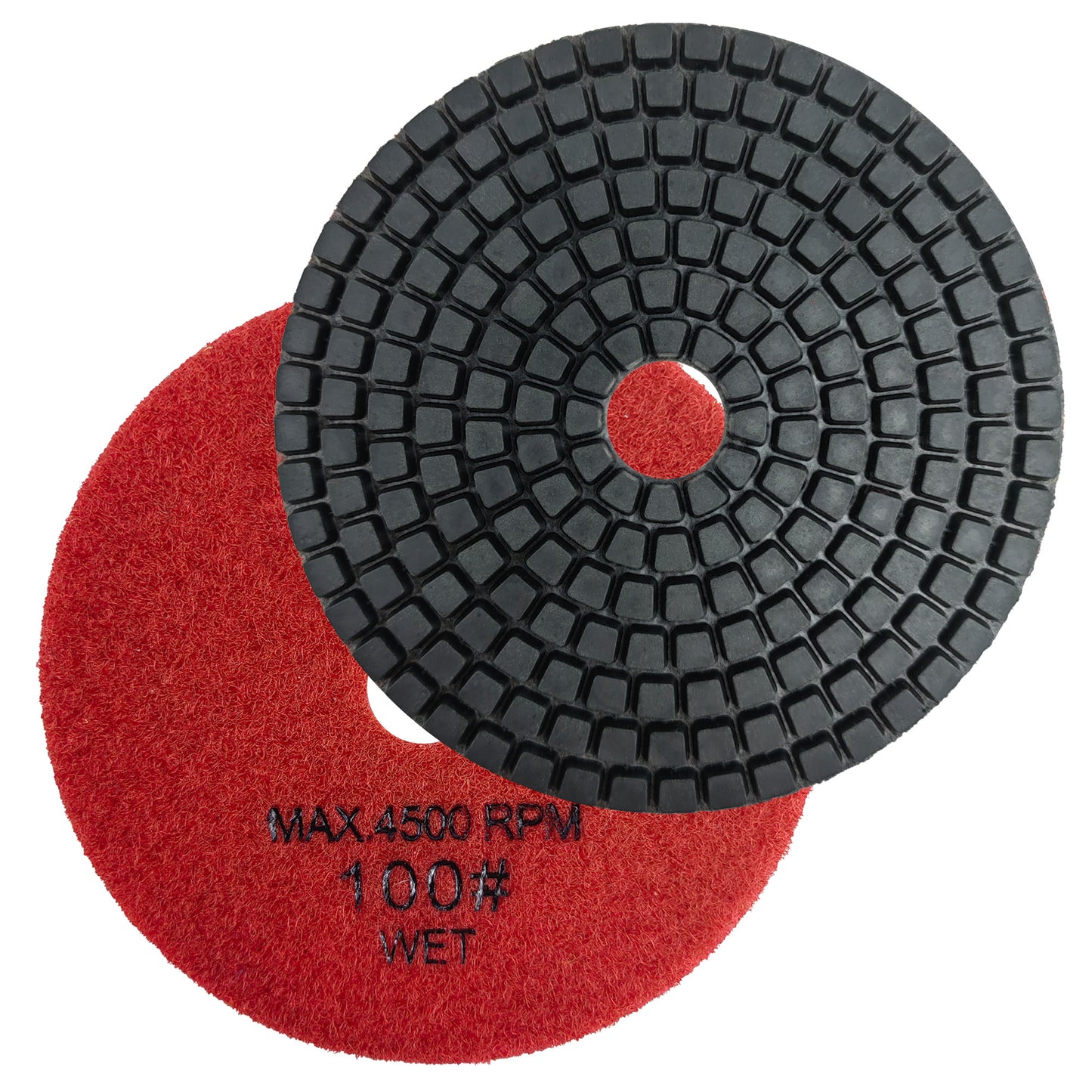 HXIN 4 inch Resin Bond Diamond Wet Polishing Pads for Granite Marble Ceramic