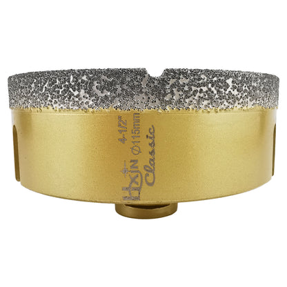 Classic HXIN Vacuum Brazed Diamond Core Drill Bits with 5/8''-11 thread for Porcelain Tile Marble Stone Masonry