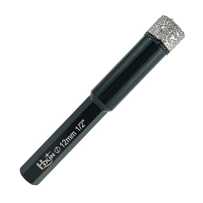 HXIN Vacuum Brazed Diamond Drill Bits With Hexagonal Shank for Marble, Ceramic, Tile, Porcelain