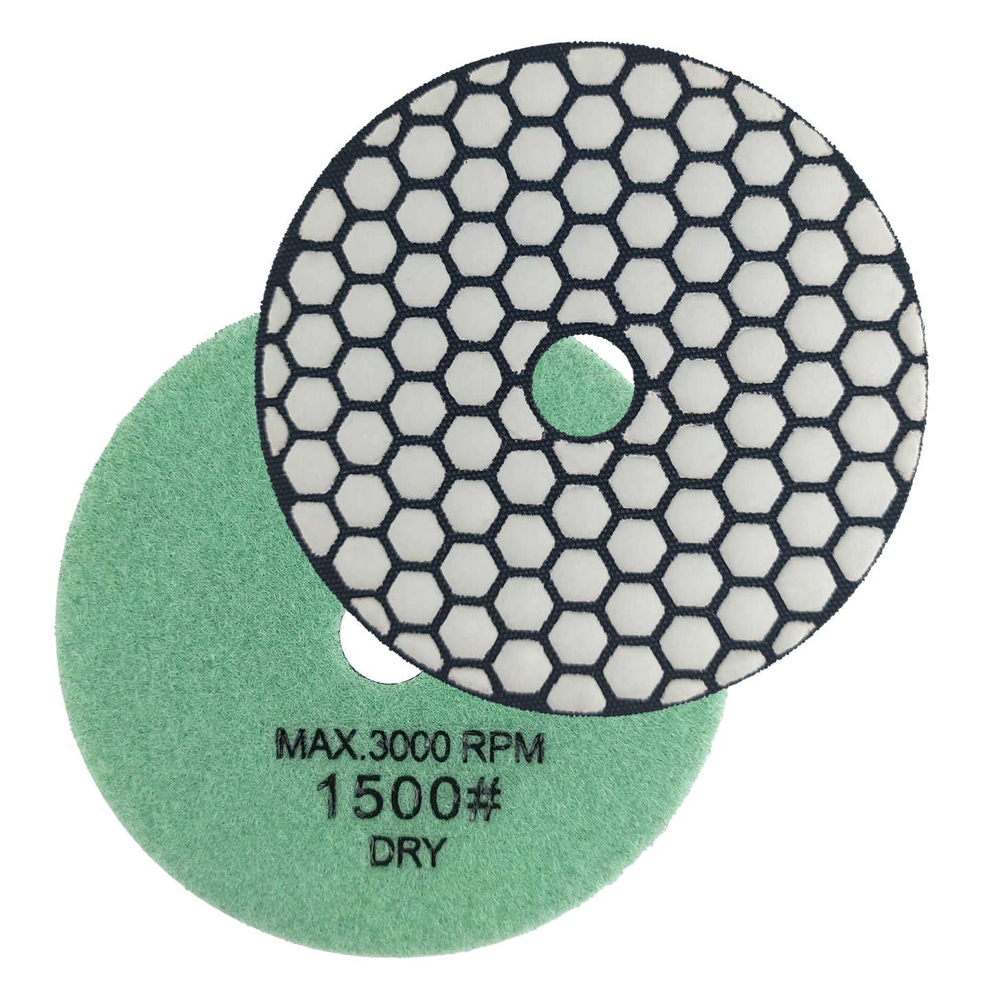 HXIN 4 inch Resin Bond Diamond Dry Polishing Pads for Granite Marble Ceramic
