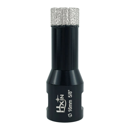 Professional HXIN Vacuum Brazed Diamond Core Drill Bits with 5/8’’-11 Thread for Marble Porcelain Tile Ceramic Masonry