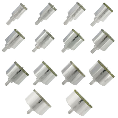 HXin Electroplated Diamond Core Drill Bits with Triangular Shank for Porcelain Tile Marble Stone Masonry
