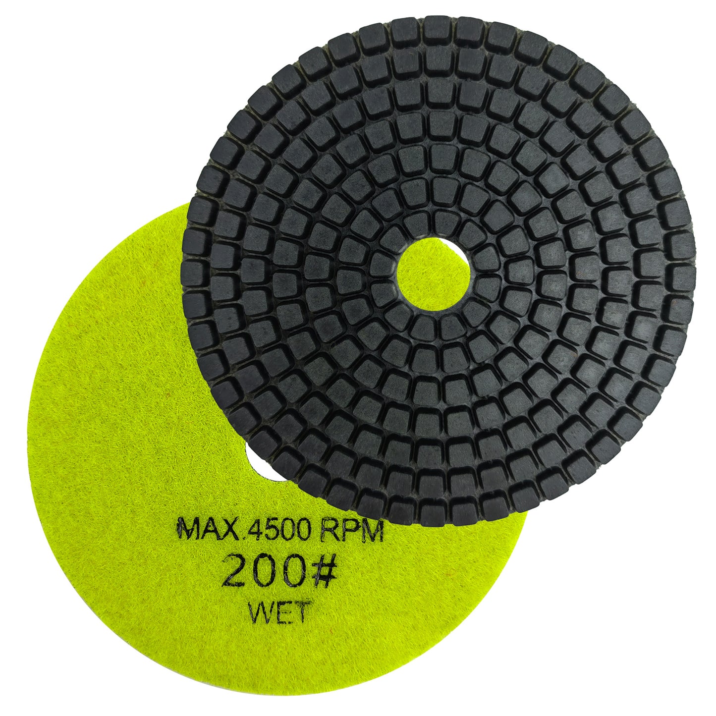HXIN 4 inch Resin Bond Diamond Wet Polishing Pads for Granite Marble Ceramic
