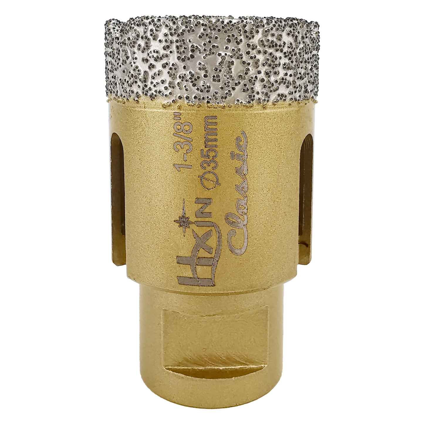 Classic HXIN Vacuum Brazed Diamond Core Drill Bits with 5/8''-11 thread for Porcelain Tile Marble Stone Masonry