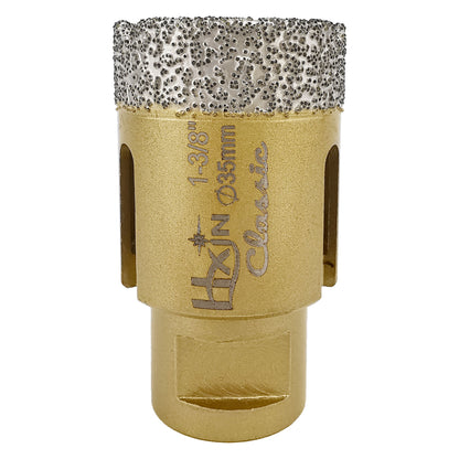 Classic HXIN Vacuum Brazed Diamond Core Drill Bits with 5/8''-11 thread for Porcelain Tile Marble Stone Masonry