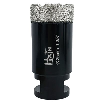 Professional HXIN Vacuum Brazed Diamond Core Drill Bits with 5/8’’-11 Thread for Marble Porcelain Tile Ceramic Masonry