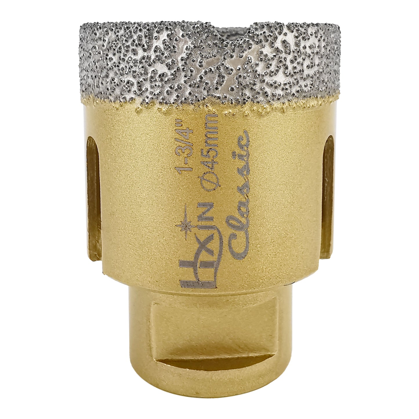Classic HXIN Vacuum Brazed Diamond Core Drill Bits with 5/8''-11 thread for Porcelain Tile Marble Stone Masonry