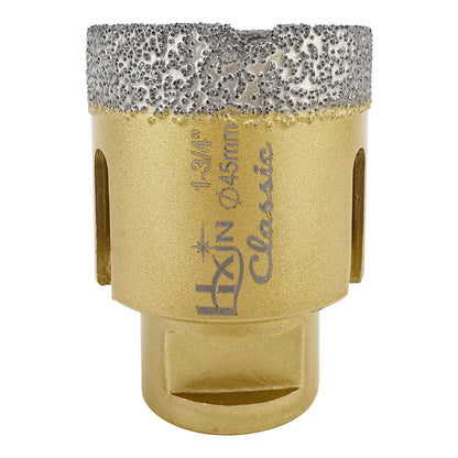 Classic HXIN Vacuum Brazed Diamond Core Drill Bits with 5/8''-11 thread for Porcelain Tile Marble Stone Masonry