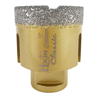 Classic HXIN Vacuum Brazed Diamond Core Drill Bits with 5/8''-11 thread for Porcelain Tile Marble Stone Masonry