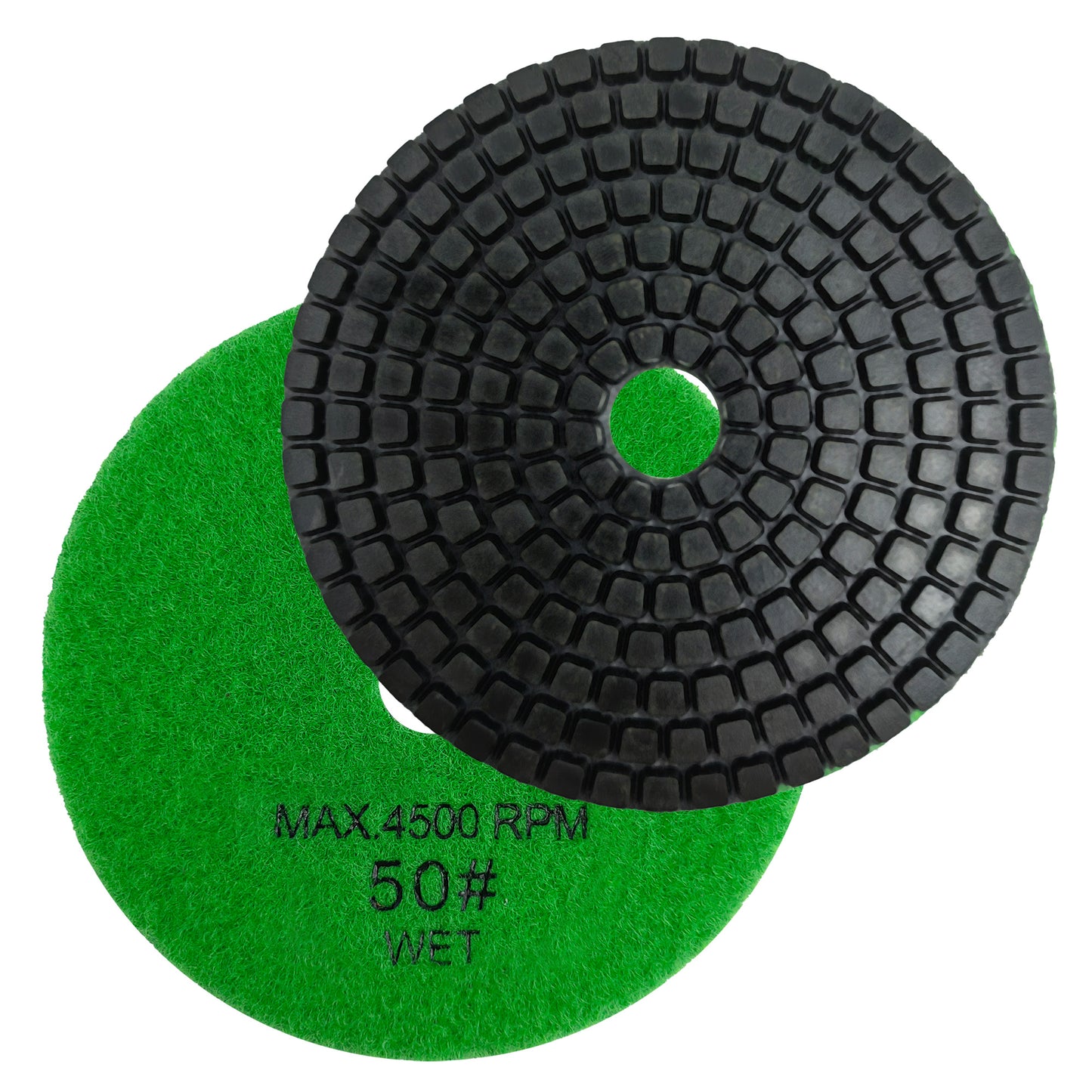 HXIN 4 inch Resin Bond Diamond Wet Polishing Pads for Granite Marble Ceramic