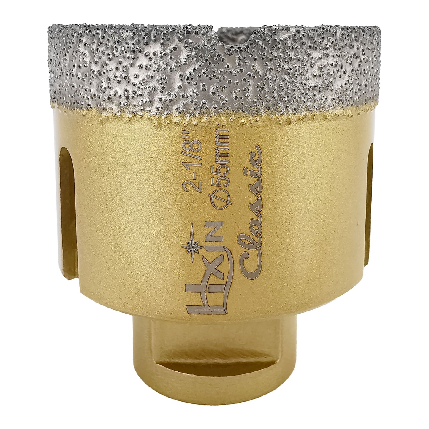 Classic HXIN Vacuum Brazed Diamond Core Drill Bits with 5/8''-11 thread for Porcelain Tile Marble Stone Masonry