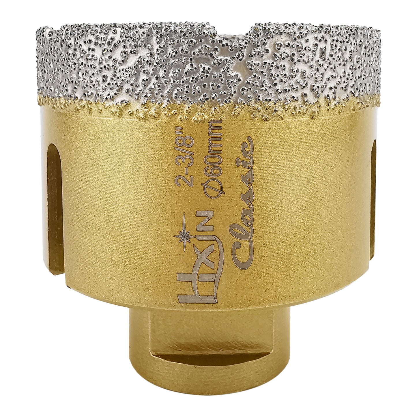 Classic HXIN Vacuum Brazed Diamond Core Drill Bits with 5/8''-11 thread for Porcelain Tile Marble Stone Masonry