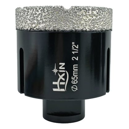 Professional HXIN Vacuum Brazed Diamond Core Drill Bits with 5/8’’-11 Thread for Marble Porcelain Tile Ceramic Masonry