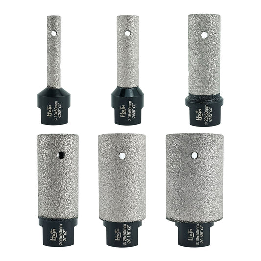 HXIN Vacuum Brazed Diamond Finger Bits 5/8-11 for Porcelain Hard Ceramic Marble Enlarging Holes