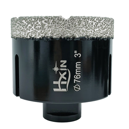 Professional HXIN Vacuum Brazed Diamond Core Drill Bits with 5/8’’-11 Thread for Marble Porcelain Tile Ceramic Masonry