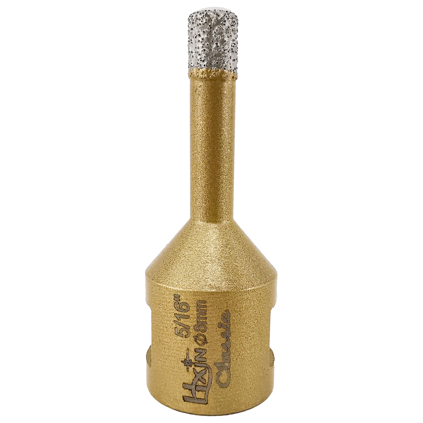 Classic HXIN Vacuum Brazed Diamond Core Drill Bits with 5/8''-11 thread for Porcelain Tile Marble Stone Masonry
