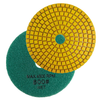 HXIN 4 inch Resin Bond Diamond Wet Polishing Pads for Granite Marble Ceramic
