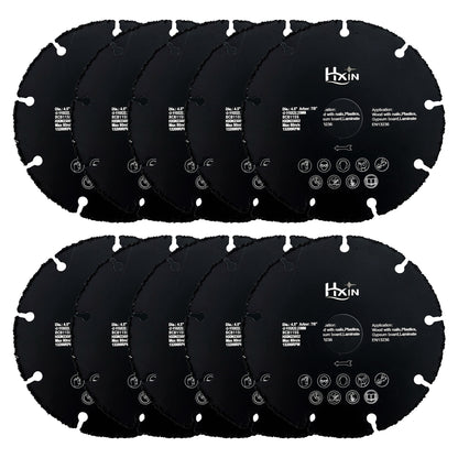 HXin Vacuum Brazed Dry Cutting Carbide Blades For wood, wood with nails, aluminium tube, copper tube, plastic, plaster