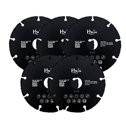 HXin Vacuum Brazed Dry Cutting Carbide Blades For wood, wood with nails, aluminium tube, copper tube, plastic, plaster