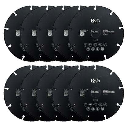 HXin Vacuum Brazed Dry Cutting Carbide Blades For wood, wood with nails, aluminium tube, copper tube, plastic, plaster
