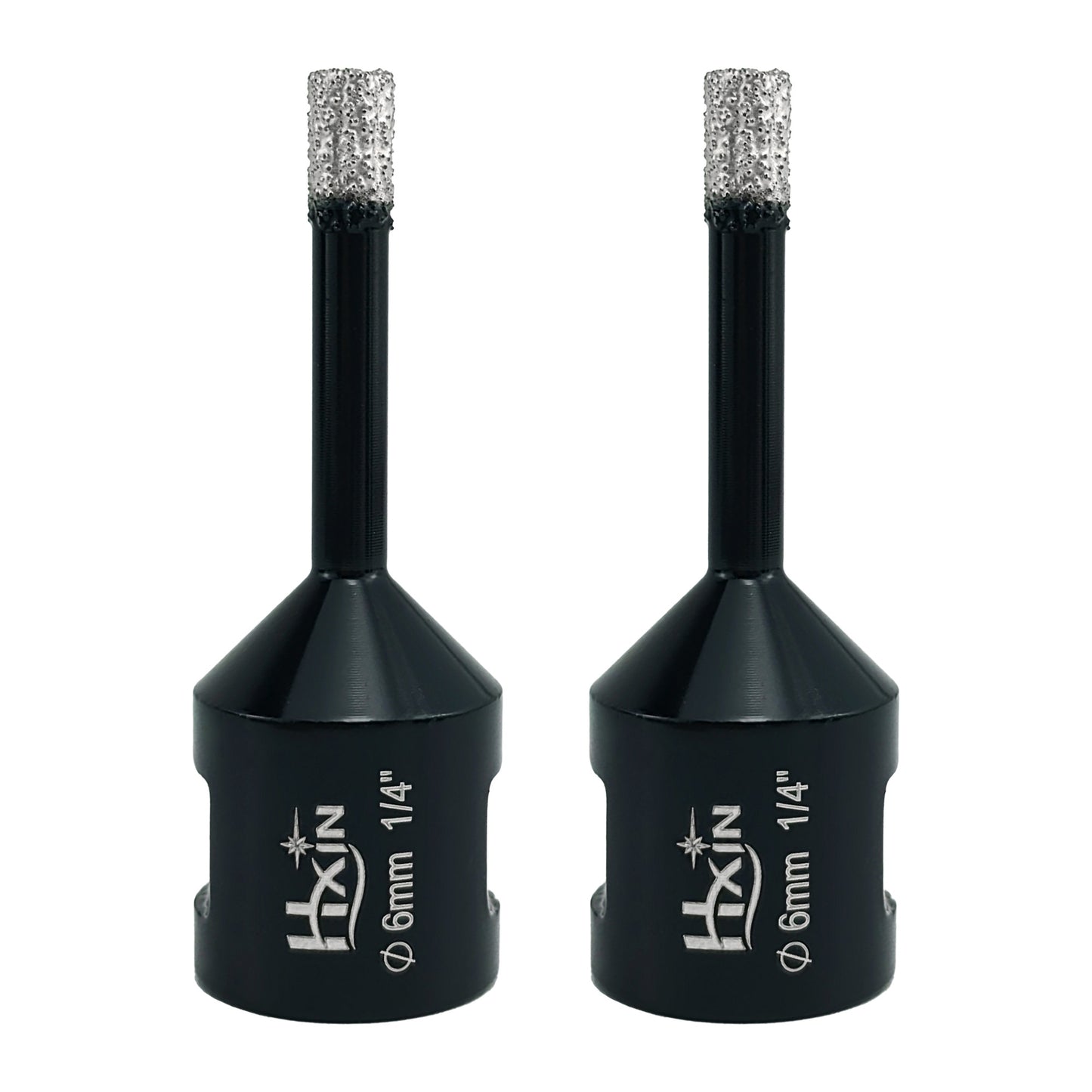 2pcs/set Professional HXIN Vacuum Brazed Diamond Core Drill Bits with 5/8’’-11 Thread for Marble Porcelain Tile Ceramic Masonry