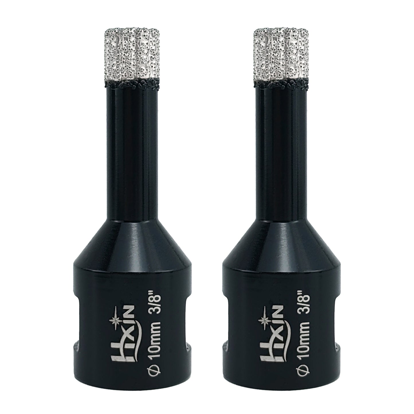 2pcs/set Professional HXIN Vacuum Brazed Diamond Core Drill Bits with 5/8’’-11 Thread for Marble Porcelain Tile Ceramic Masonry