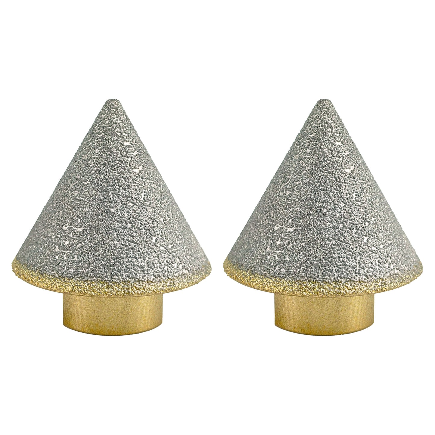 2pcs/set HXIN Vacuum Brazed Diamond Chamfering Bit For Beveling Holes On Marble Tile Ceramic
