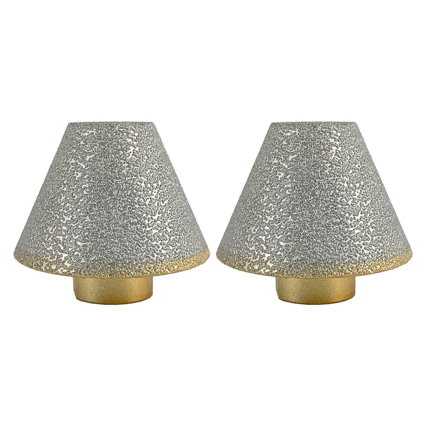 2pcs/set HXIN Vacuum Brazed Diamond Chamfering Bit For Beveling Holes On Marble Tile Ceramic