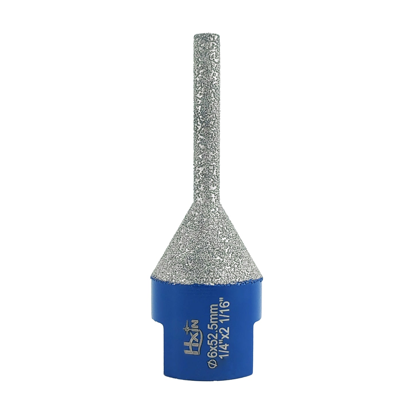 HXIN Vacuum Brazed Diamond Milling Finger Bits 5/8’’-11 Thread for Existing Holes Enlarging Shaping Trimming Tile Porcelain Ceramic Granite Marble