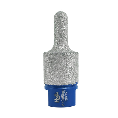 HXIN Vacuum Brazed Diamond Milling Finger Bits 5/8’’-11 Thread for Existing Holes Enlarging Shaping Trimming Tile Porcelain Ceramic Granite Marble