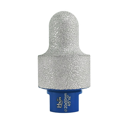 HXIN Vacuum Brazed Diamond Milling Finger Bits 5/8’’-11 Thread for Existing Holes Enlarging Shaping Trimming Tile Porcelain Ceramic Granite Marble
