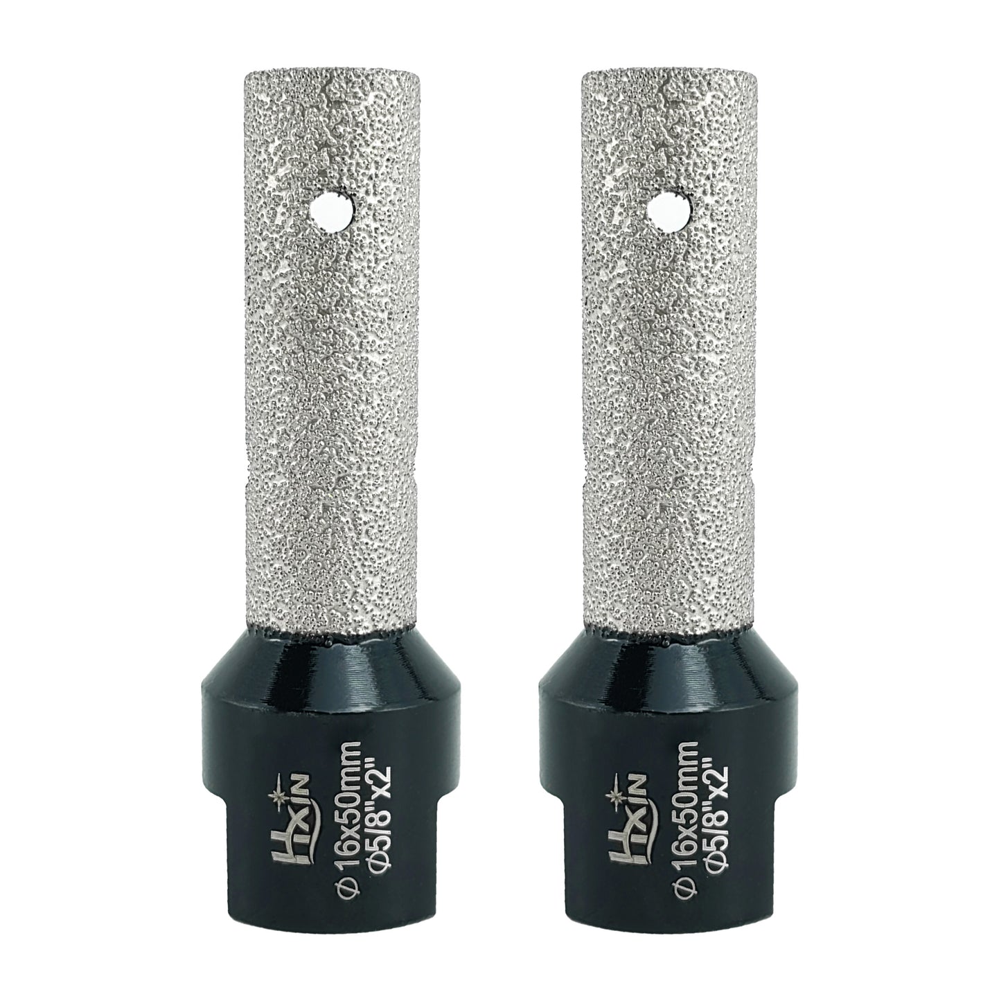 2pcs/set HXIN Vacuum Brazed Diamond Finger Bits 5/8-11 for Porcelain Hard Ceramic Marble Enlarging Holes