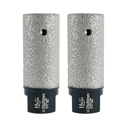 2pcs/set HXIN Vacuum Brazed Diamond Finger Bits 5/8-11 for Porcelain Hard Ceramic Marble Enlarging Holes