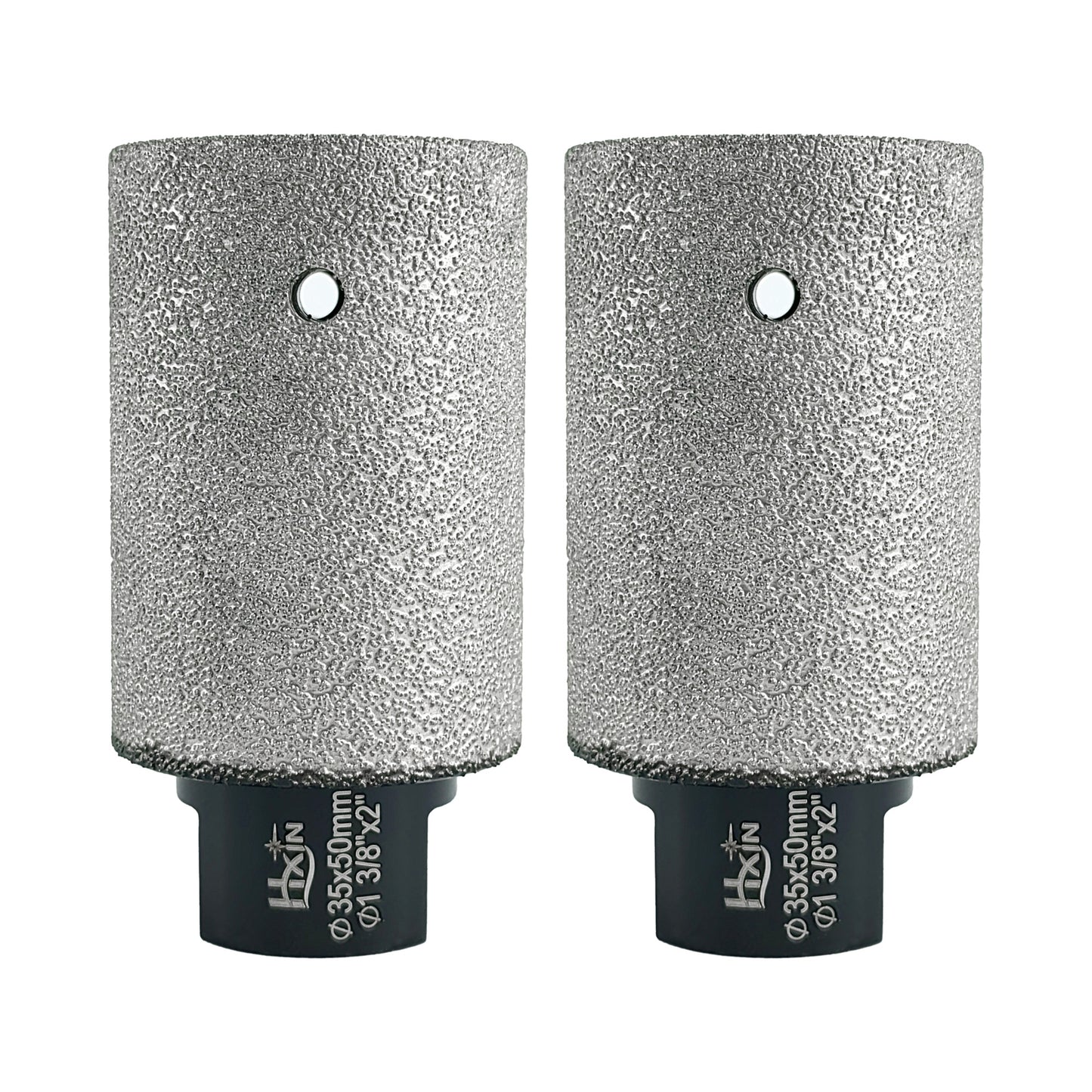 2pcs/set HXIN Vacuum Brazed Diamond Finger Bits 5/8-11 for Porcelain Hard Ceramic Marble Enlarging Holes