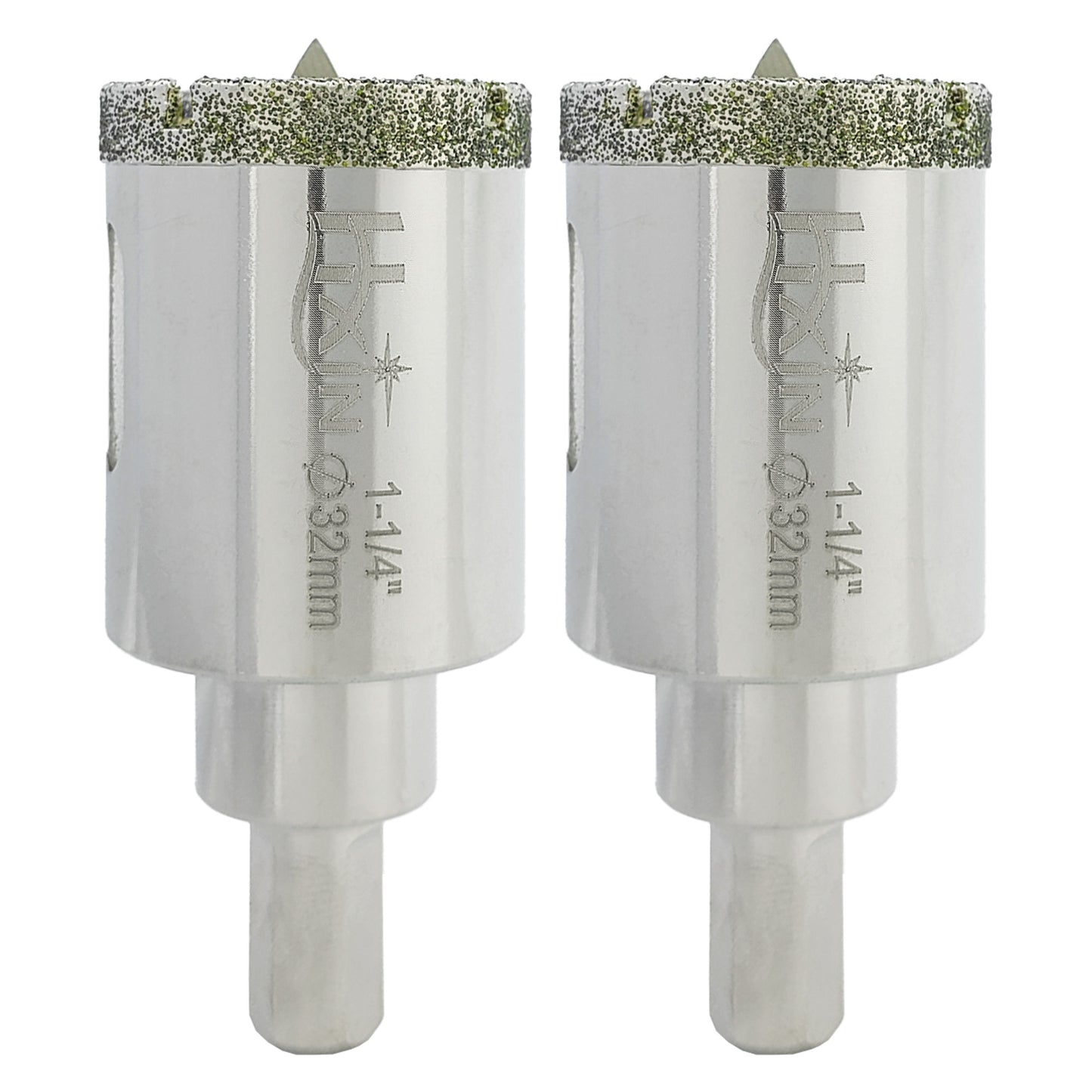 HXin Electroplated Diamond Core Drill Bits with Triangular Shank for Porcelain Tile Marble Stone Masonry