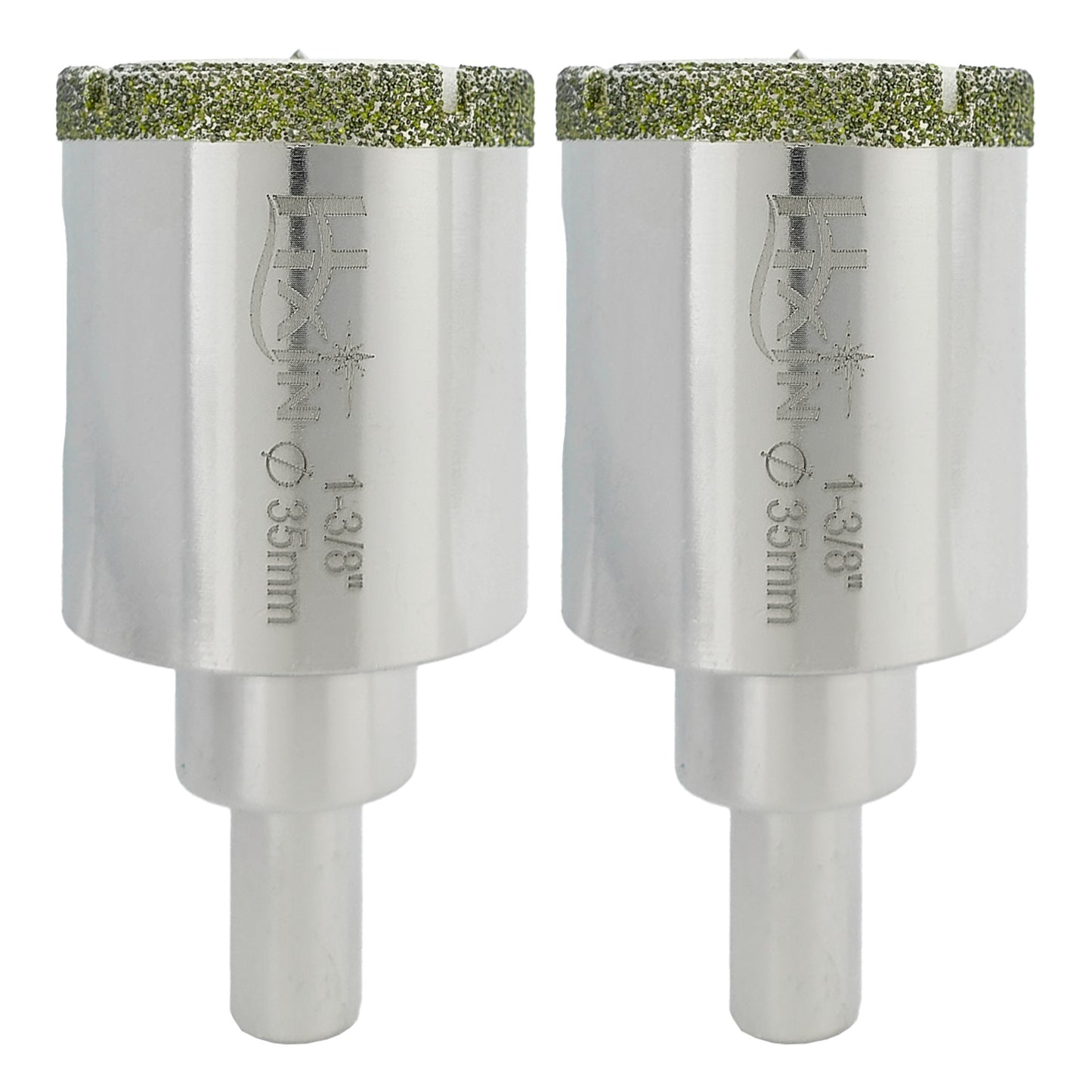 HXin Electroplated Diamond Core Drill Bits with Triangular Shank for Porcelain Tile Marble Stone Masonry