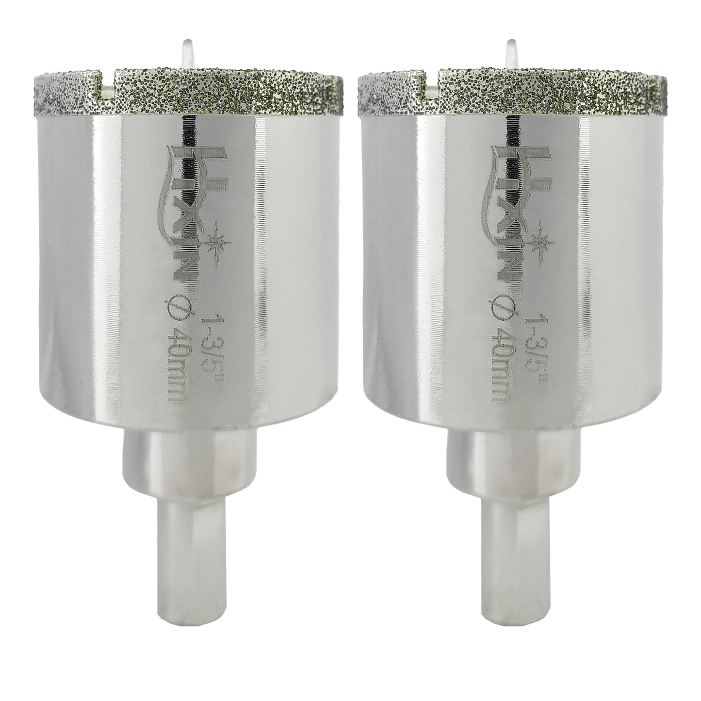 HXin Electroplated Diamond Core Drill Bits with Triangular Shank for Porcelain Tile Marble Stone Masonry