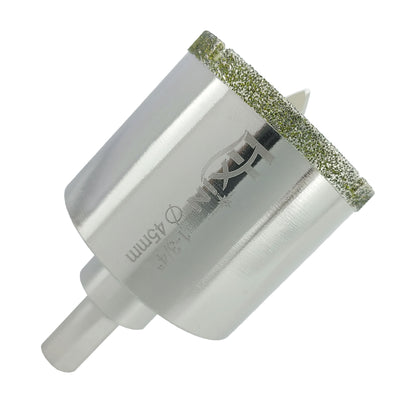 HXin Electroplated Diamond Core Drill Bits with Triangular Shank for Porcelain Tile Marble Stone Masonry