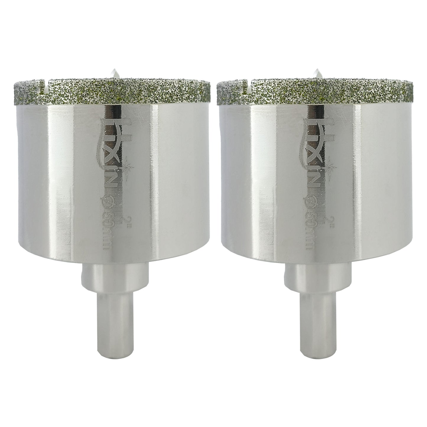 HXin Electroplated Diamond Core Drill Bits with Triangular Shank for Porcelain Tile Marble Stone Masonry