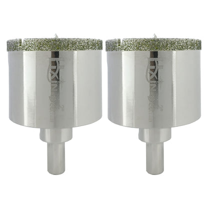 HXin Electroplated Diamond Core Drill Bits with Triangular Shank for Porcelain Tile Marble Stone Masonry