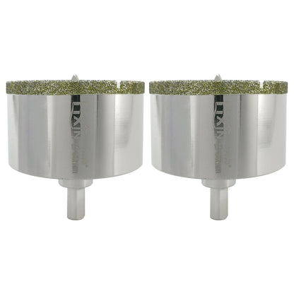 HXin Electroplated Diamond Core Drill Bits with Triangular Shank for Porcelain Tile Marble Stone Masonry