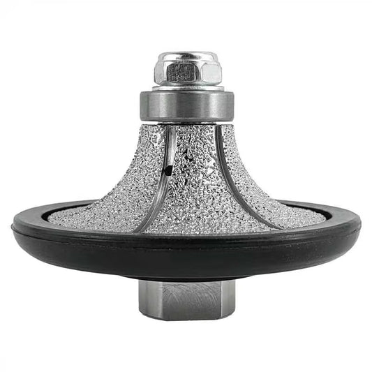 HXin Vacuum Brazed Diamond Hand Profiling Wheel Diamond Router Bits with 5/8-11 thread for marble, stone,