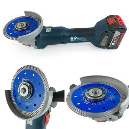 HXIN Turbo Sintered Diamond Saw Blade for Ceramic Tile Granite Marble Masonry Stone