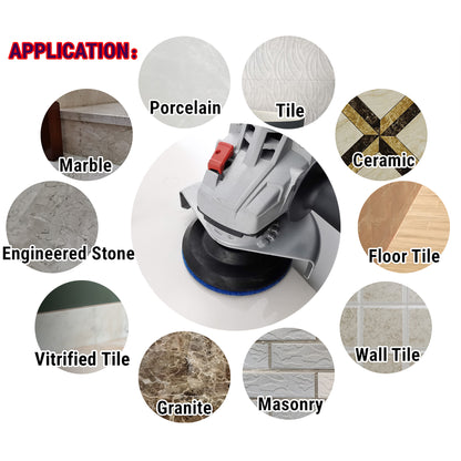 HXIN 4 inch Resin Bond Diamond Dry Polishing Pads for Granite Marble Ceramic