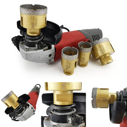 Classic HXIN Vacuum Brazed Diamond Core Drill Bits with 5/8''-11 thread for Porcelain Tile Marble Stone Masonry
